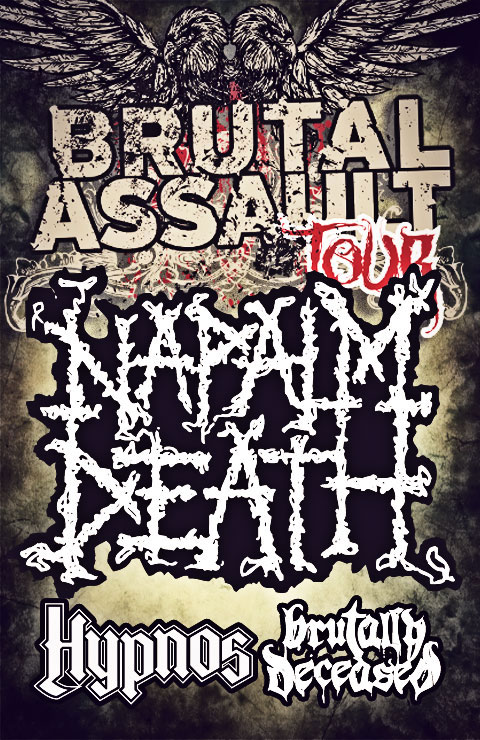 picture Brutal Assault Tour 2012: NAPALM DEATH (UK)