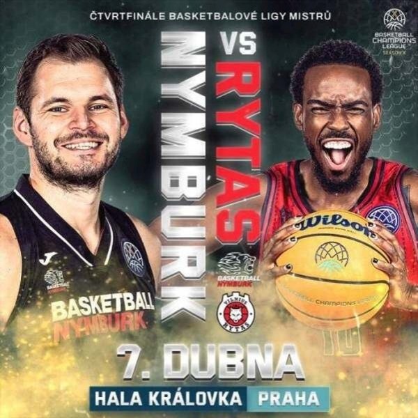 BCL - ERA Basketball Nymburk vs. Rytas Vilnius