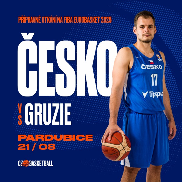 Česko-Gruzie (přátelské utkání v basketbalu mužů)