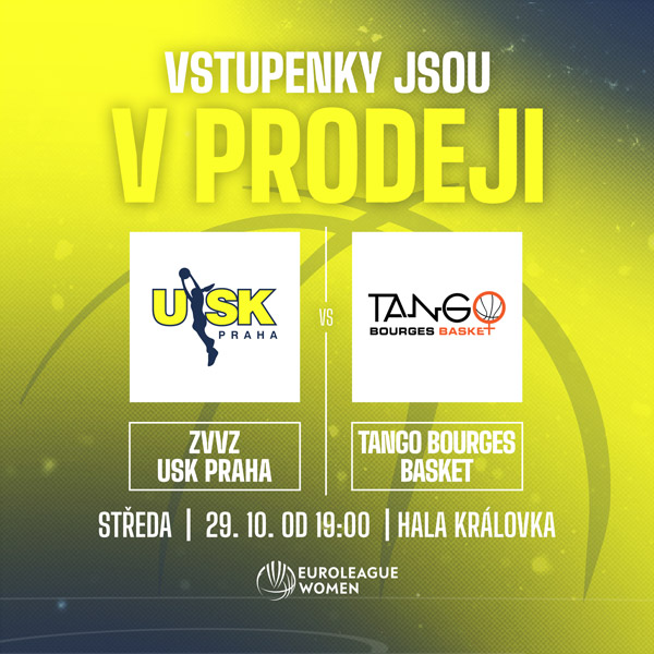 ZVVZ USK Praha – Tango Bourges Basket (FRA)