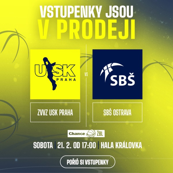 ZVVZ USK Praha – SBŠ Ostrava