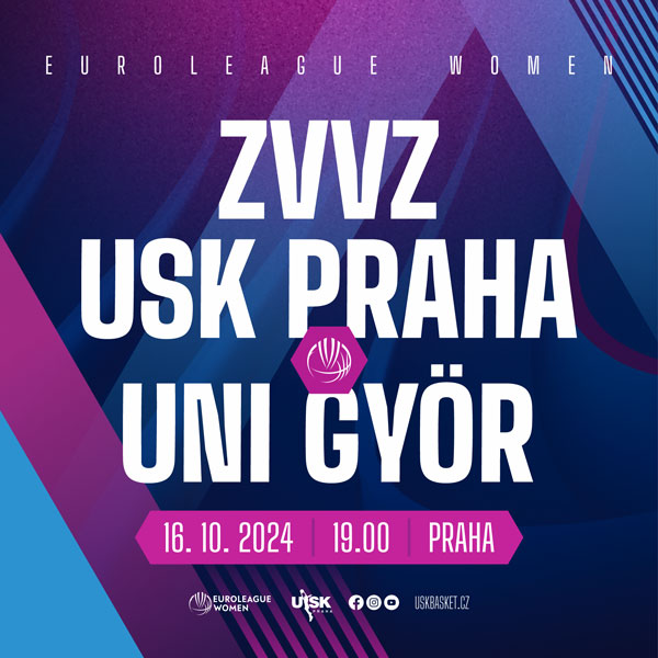 ZVVZ USK Praha – Uni Györ (HUN)