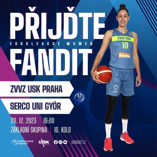 ZVVZ USK Praha – Serco UNI Gyor