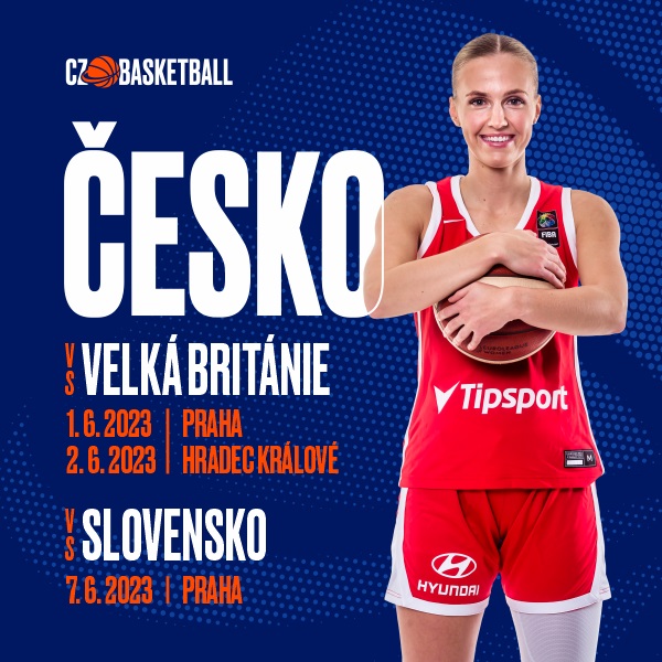 Přípravné utkání na EuroBasket ženy 2023