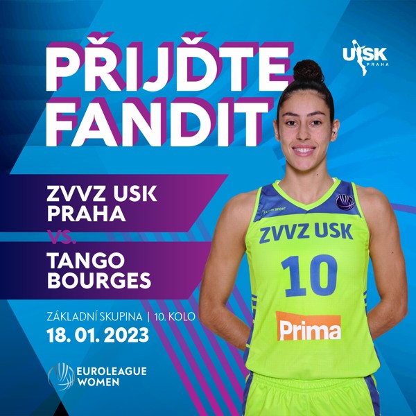 ZVVZ USK Praha – Bourges (FRA)