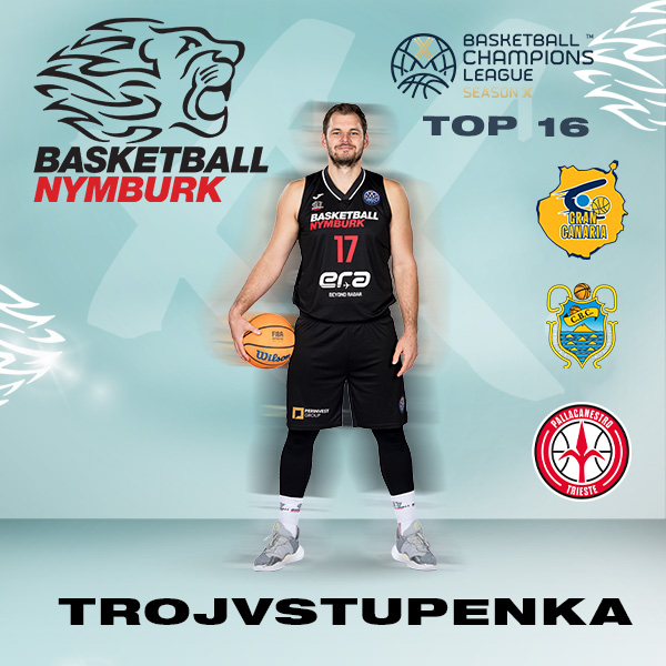 Basketball Nymburk – Liga mistrů – Trojvstupenka 1