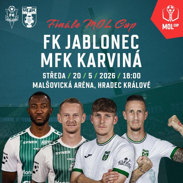 Finále MOL CUP – FK Jablonec – MFK Karviná