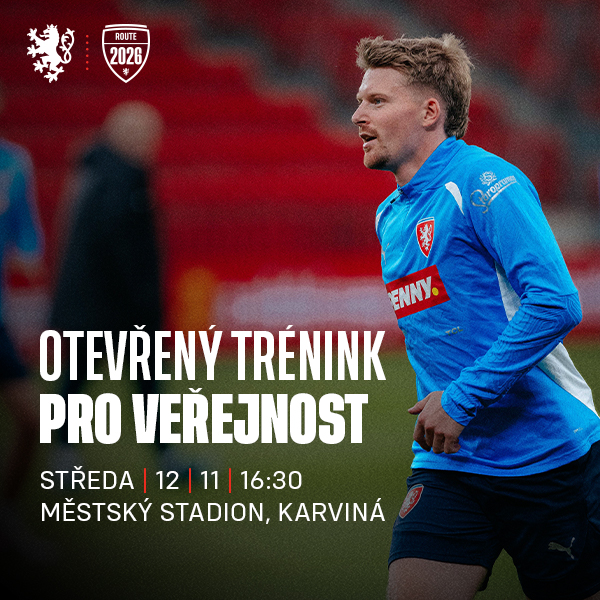 OTEVŘENÝ TRÉNINK FOTBALOVÉ REPREZENTACE