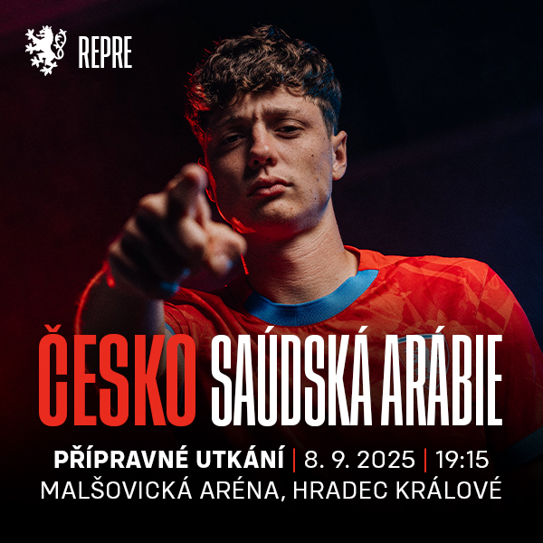 Přípravné utkání ČESKO – SAÚDSKÁ ARÁBIE