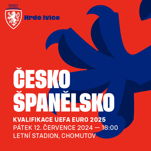 Kvalifikace mistrovství Evropy žen 2025: Česko - Španělsko