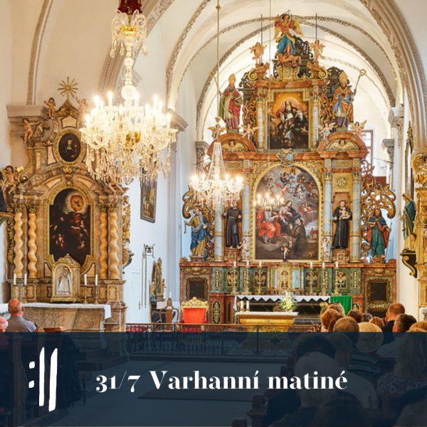 Varhanní matiné s Jaroslavem Tůmou