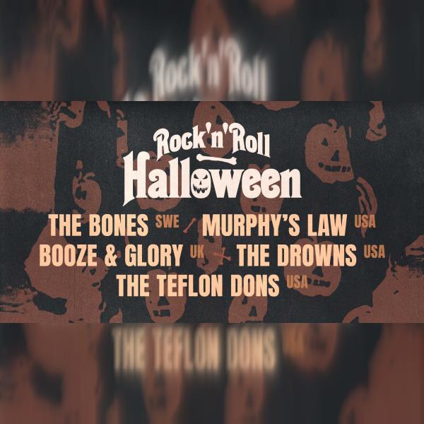 Rock’n’Roll Halloween: The Bones + Murphy’s Law + Booze & Glory + další