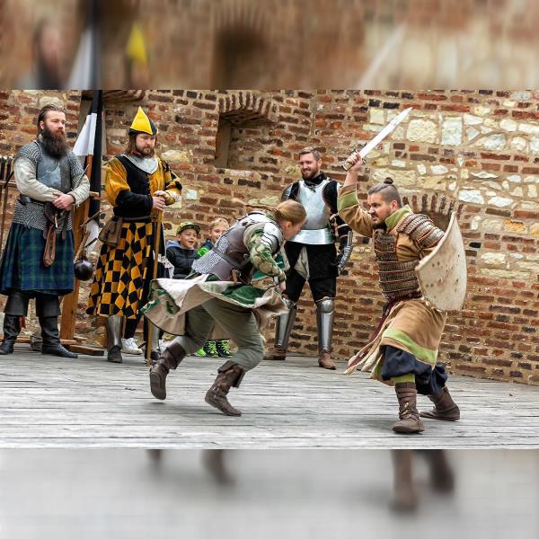 Vyšehradské šermování – odpolední blok