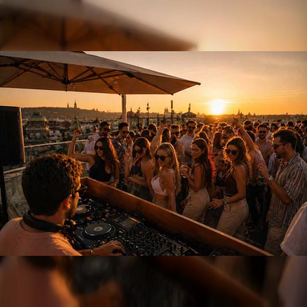Rooftop Sunset Party