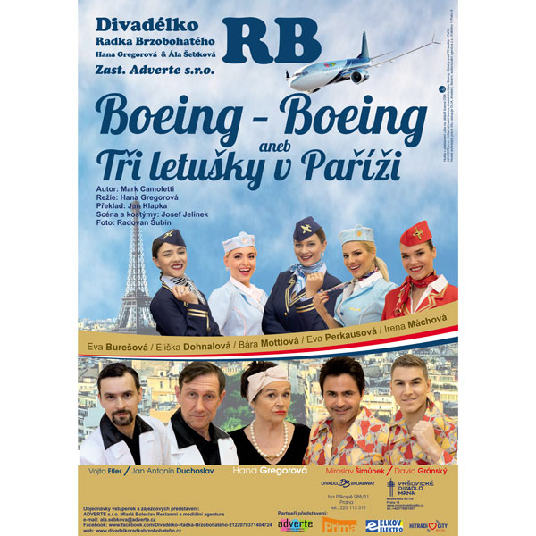 Boeing - Boeing aneb Tři letušky v Paříži
