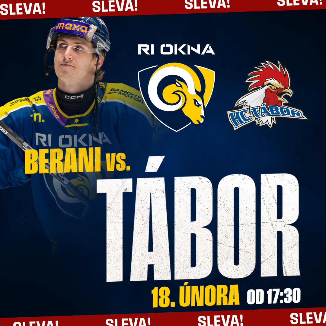 RI OKNA Berani Zlín - HC Tábor