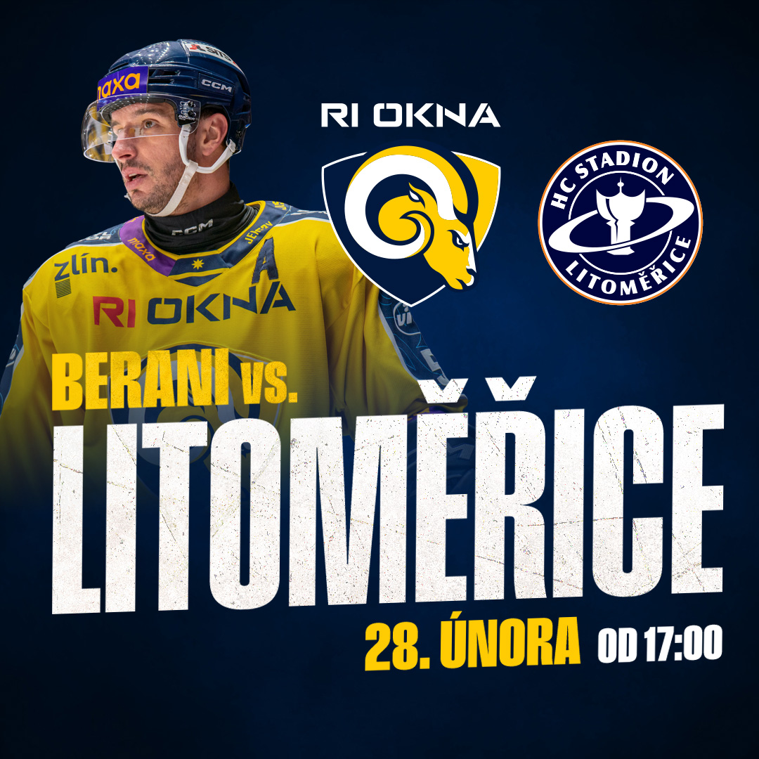 RI OKNA Berani Zlín - HC Stadion Litoměřice