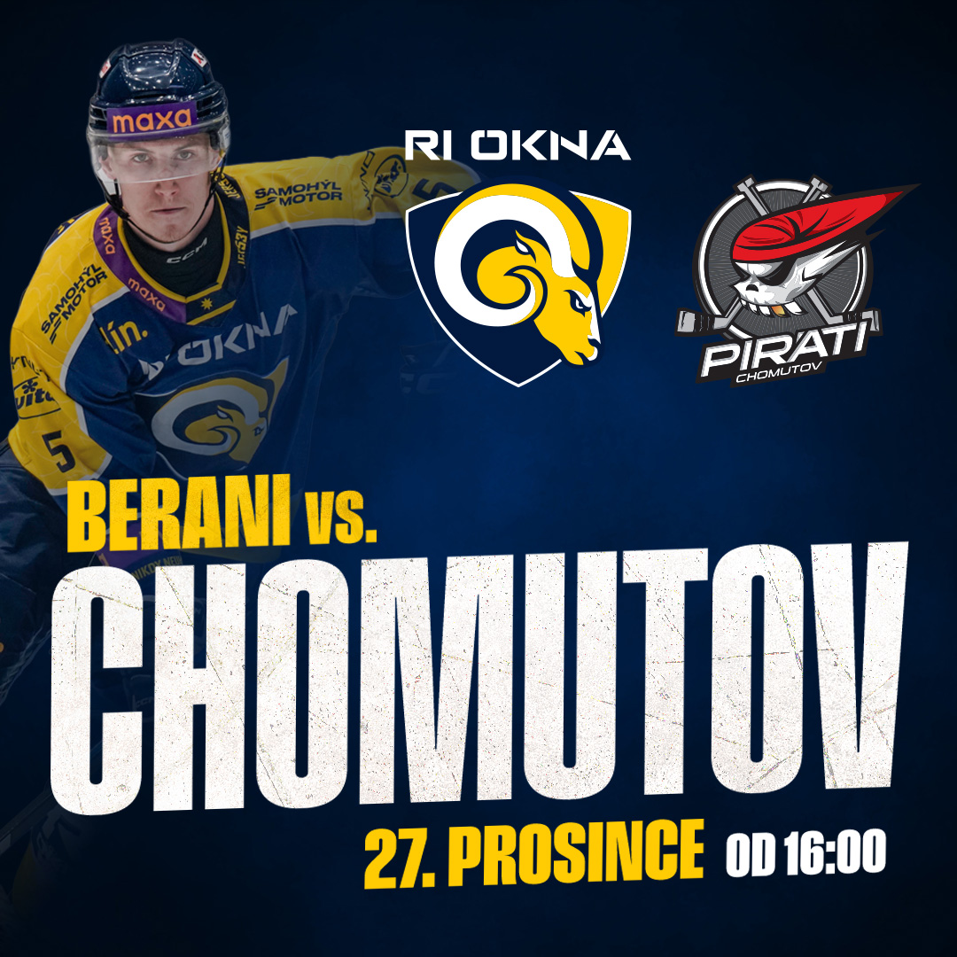 RI OKNA Berani Zlín - Piráti Chomutov