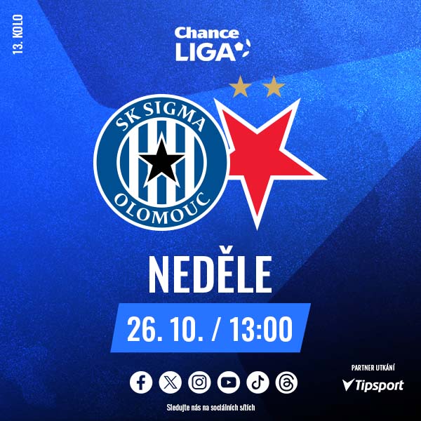SK Sigma Olomouc  -  SK Slavia Praha