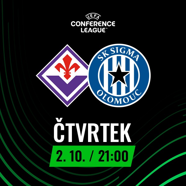ACF Fiorentina – SK Sigma Olomouc (sektor hostů)