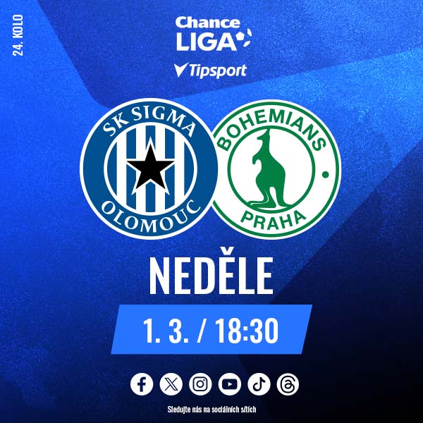 SK Sigma Olomouc - Bohemians Praha 1905