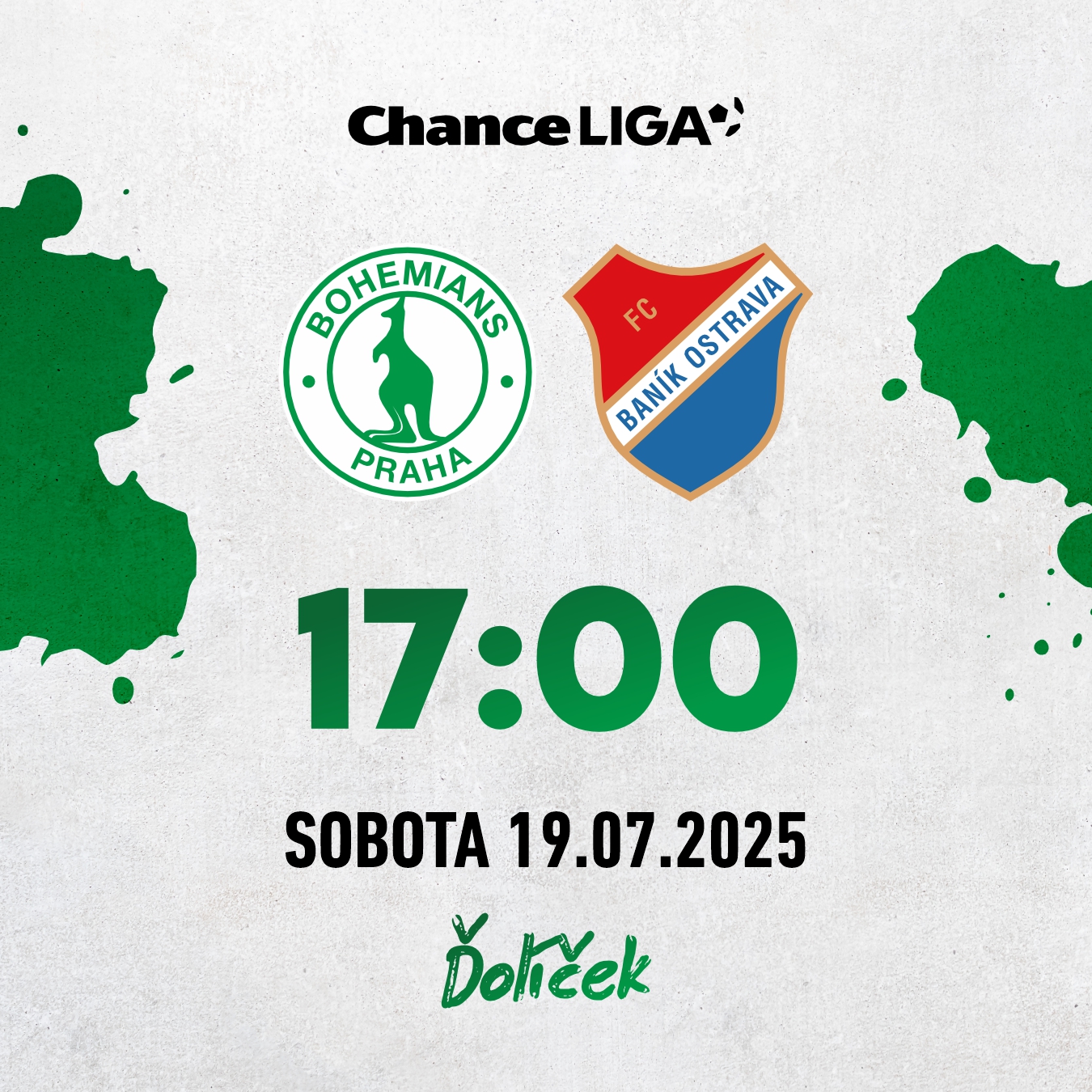 Bohemians Praha 1905 - FC Baník Ostrava