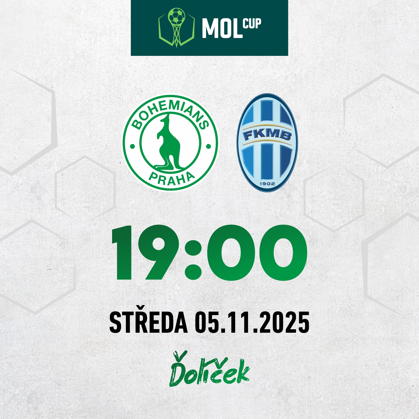 Bohemians Praha 1905 – MOL CUP FK Mladá Boleslav