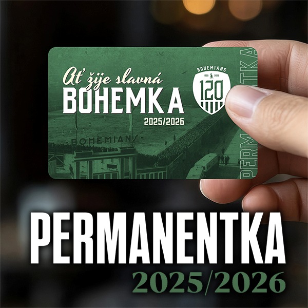 Permanentka Bohemians 2025/2026