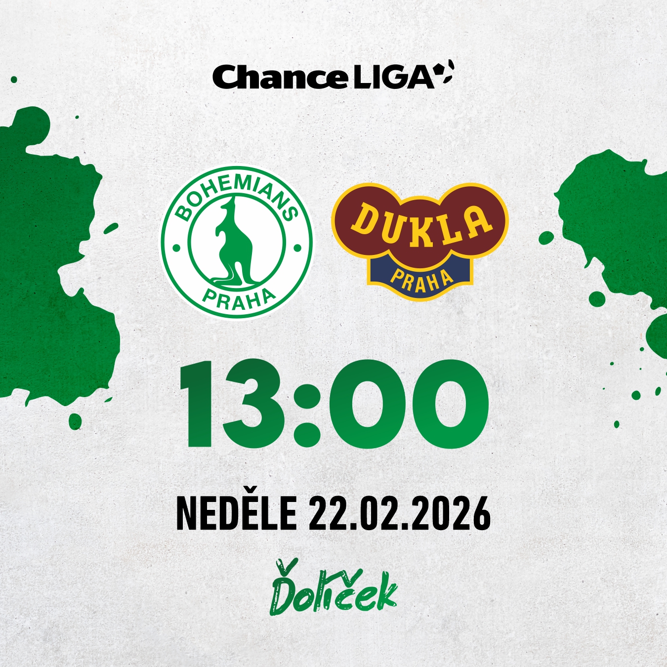 Bohemians Praha 1905 - FK Dukla Praha