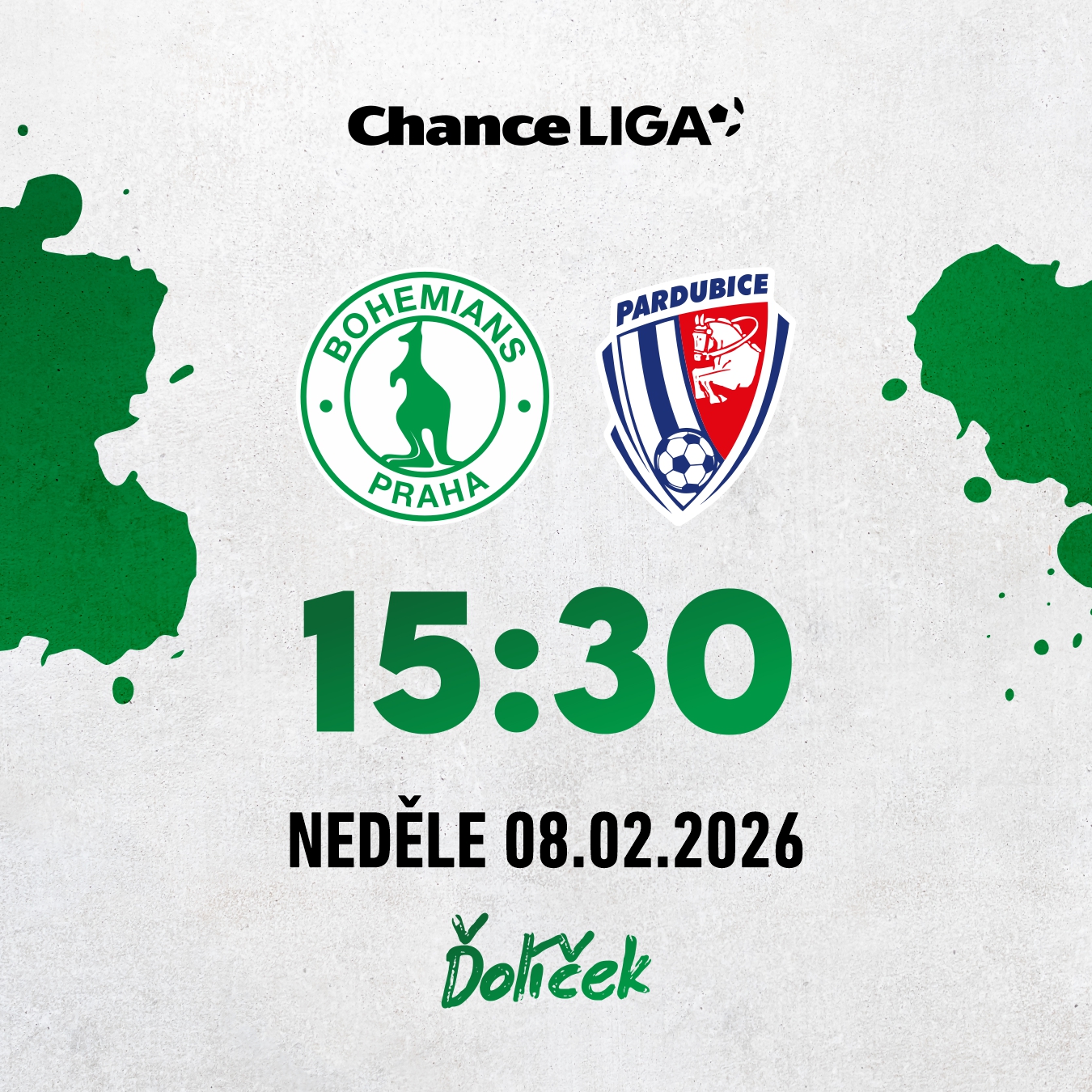 Bohemians Praha 1905 - FK Pardubice