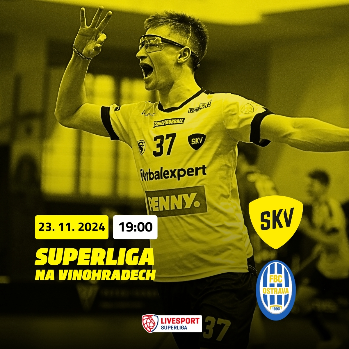 SKV Florbal – FBC ČPP Bystroň Group Ostrava