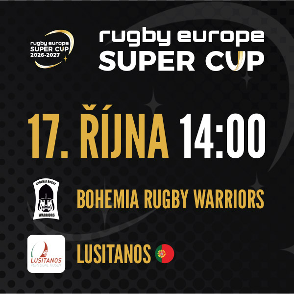 Ragby: Bohemia Rugby Warriors vs Lusitano