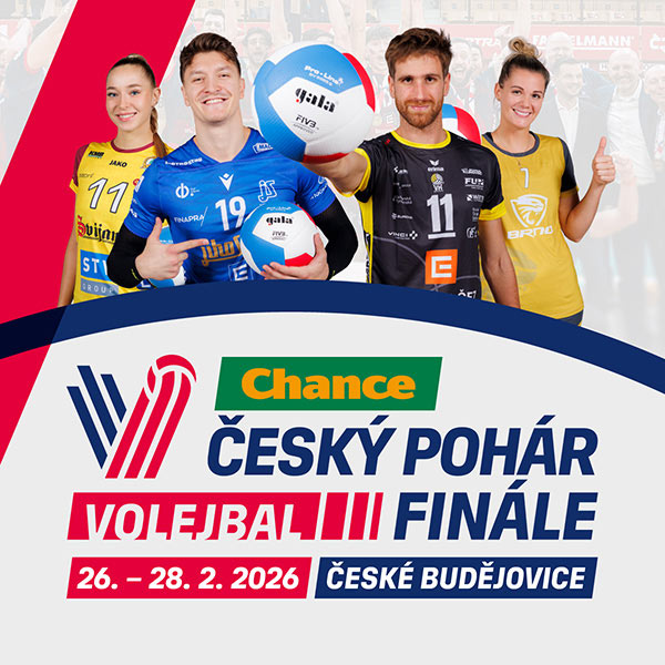 2026 FINÁLE Chance Českého poháru ve volejbalu
