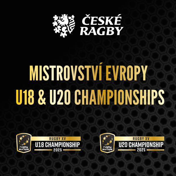 Ragby: MISTROVSTVÍ EVROPY U18 A U20