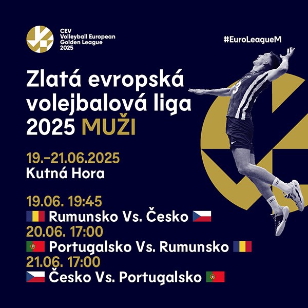 2025 Zlatá evropská volejbalová liga – Kutná Hora