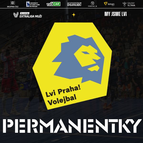VK Lvi Praha - PERMANENTKA 2023/2024