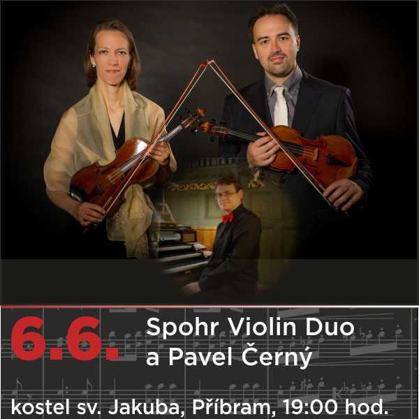 Spohr Violin Duo a Pavel Černý