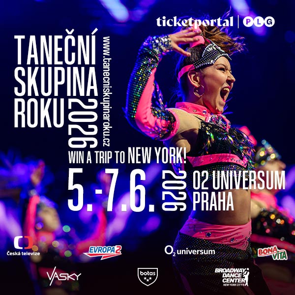 EVROPA 2 TANEČNÍ SKUPINA ROKU 2026