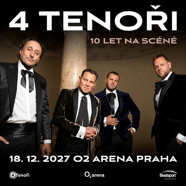 4 Tenoři 10 let na scéně