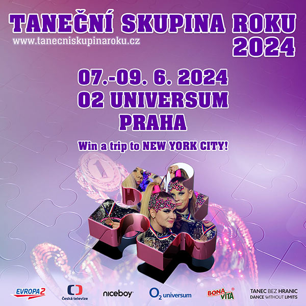 EVROPA 2 TANEČNÍ SKUPINA ROKU 2024