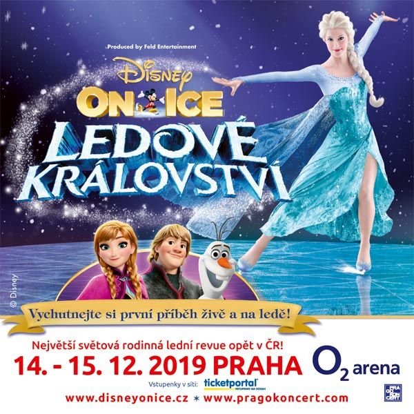 DISNEY ON ICE uvádí LEDOVÉ KRÁLOVSTVÍ