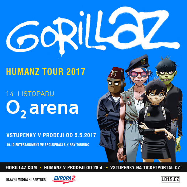 GORILLAZ 2017 – Package Tickets
