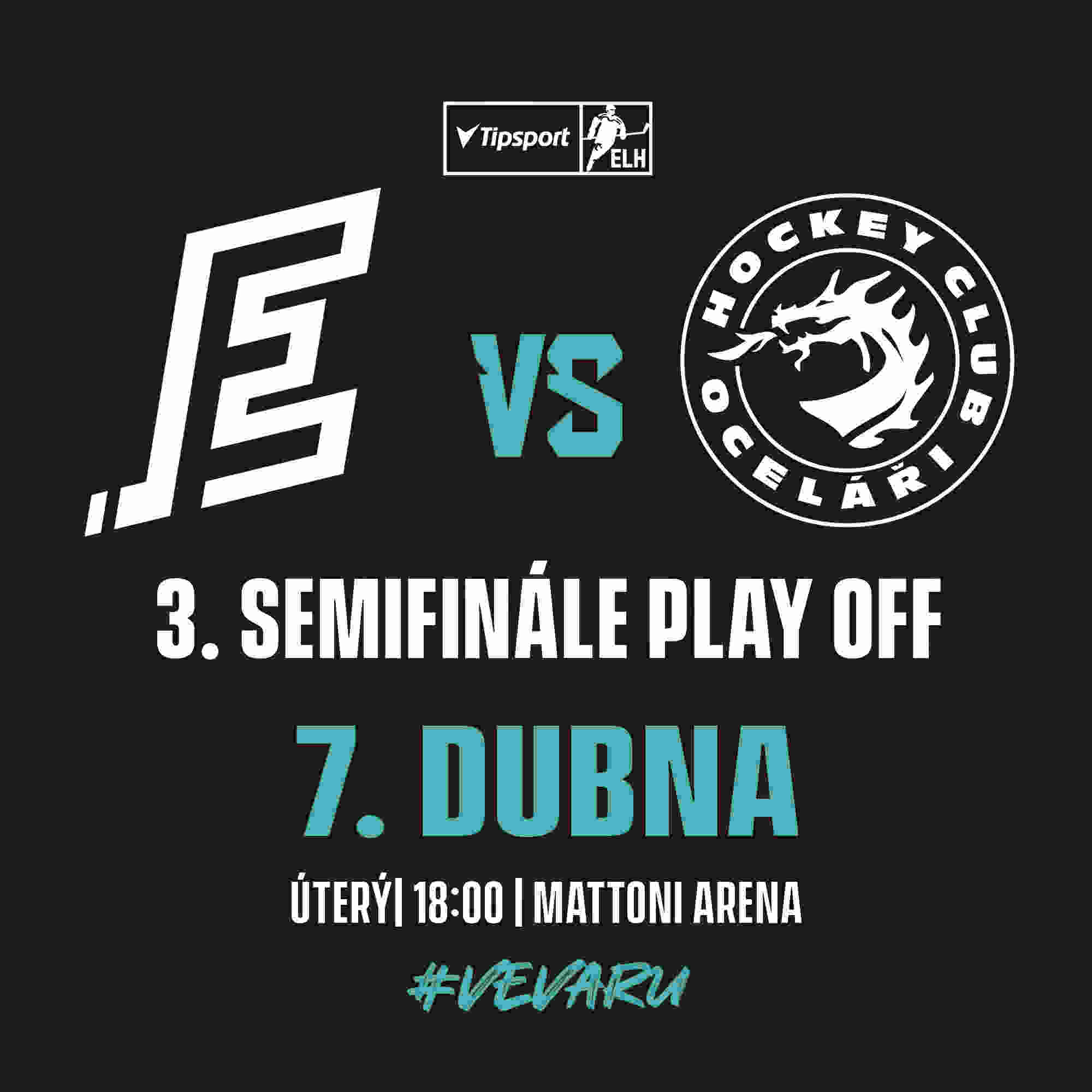 HC Energie Karlovy Vary - 3. semifinále Play off