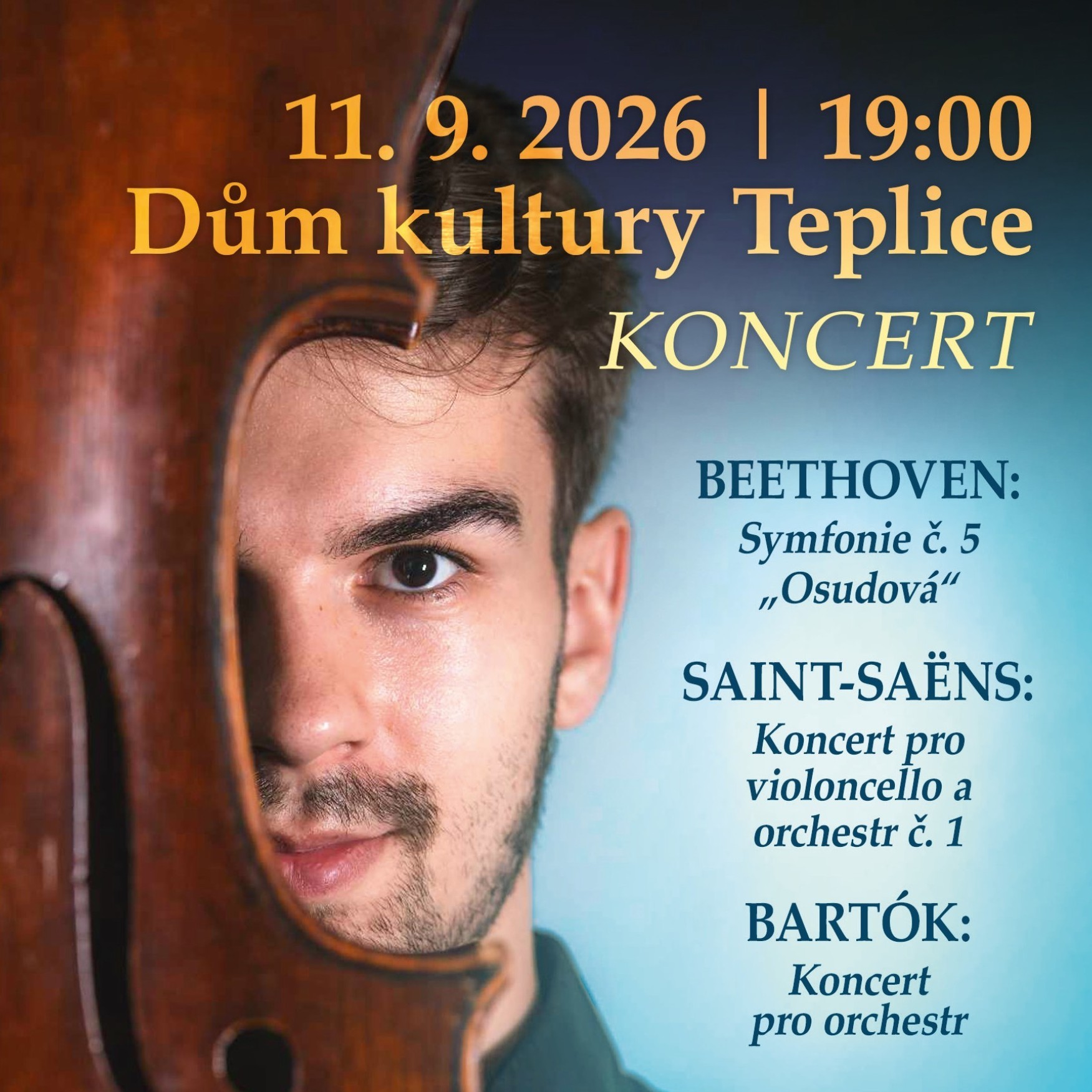 SEVEROČESKÁ FILHARMONIE TEPLICE uvádí mimořádný koncert