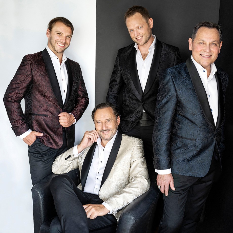 4 TENOŘI A UNIQUE QUARTET