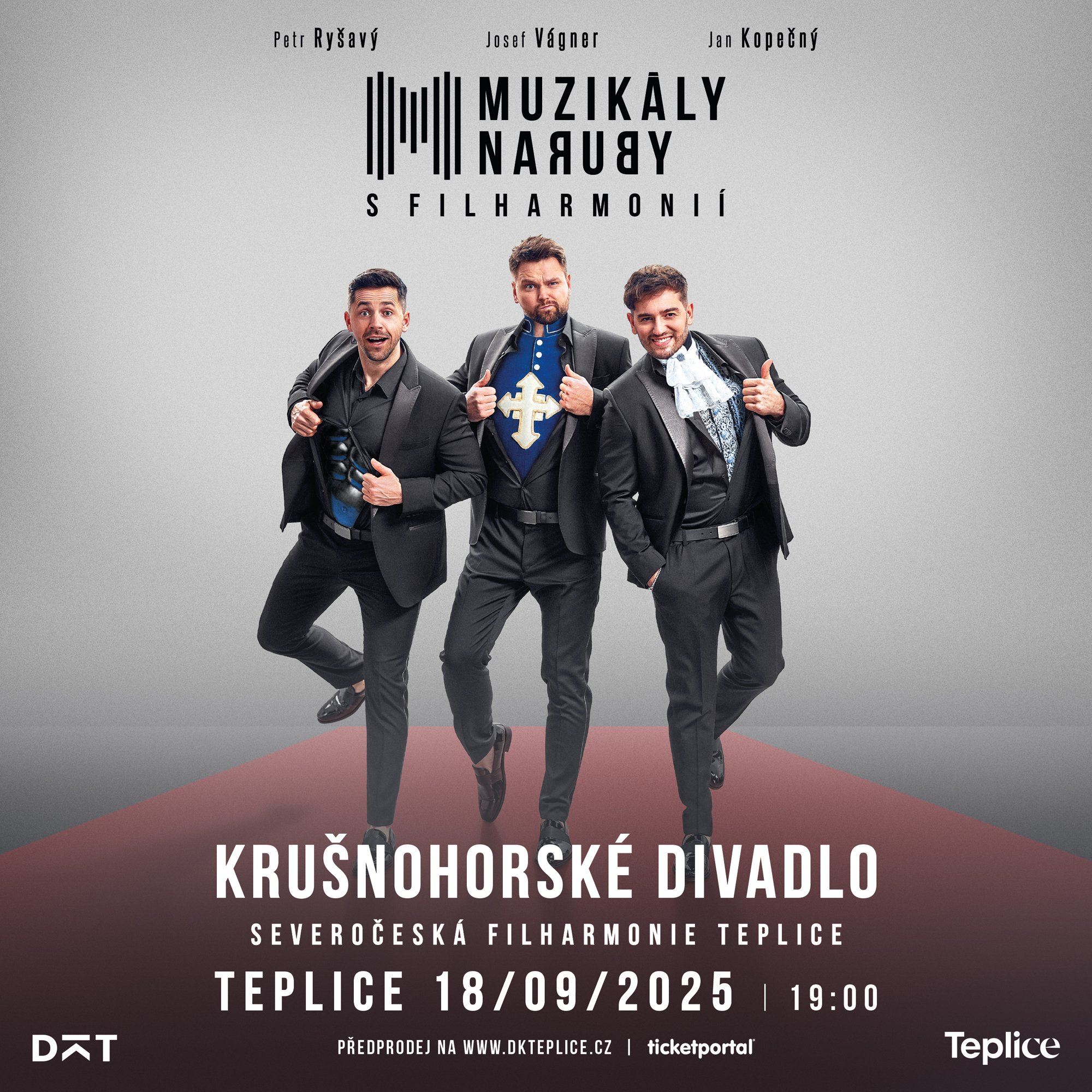 MUZIKÁLY NARUBY & SEVEROČESKÁ FILHARMONIE TEPLICE