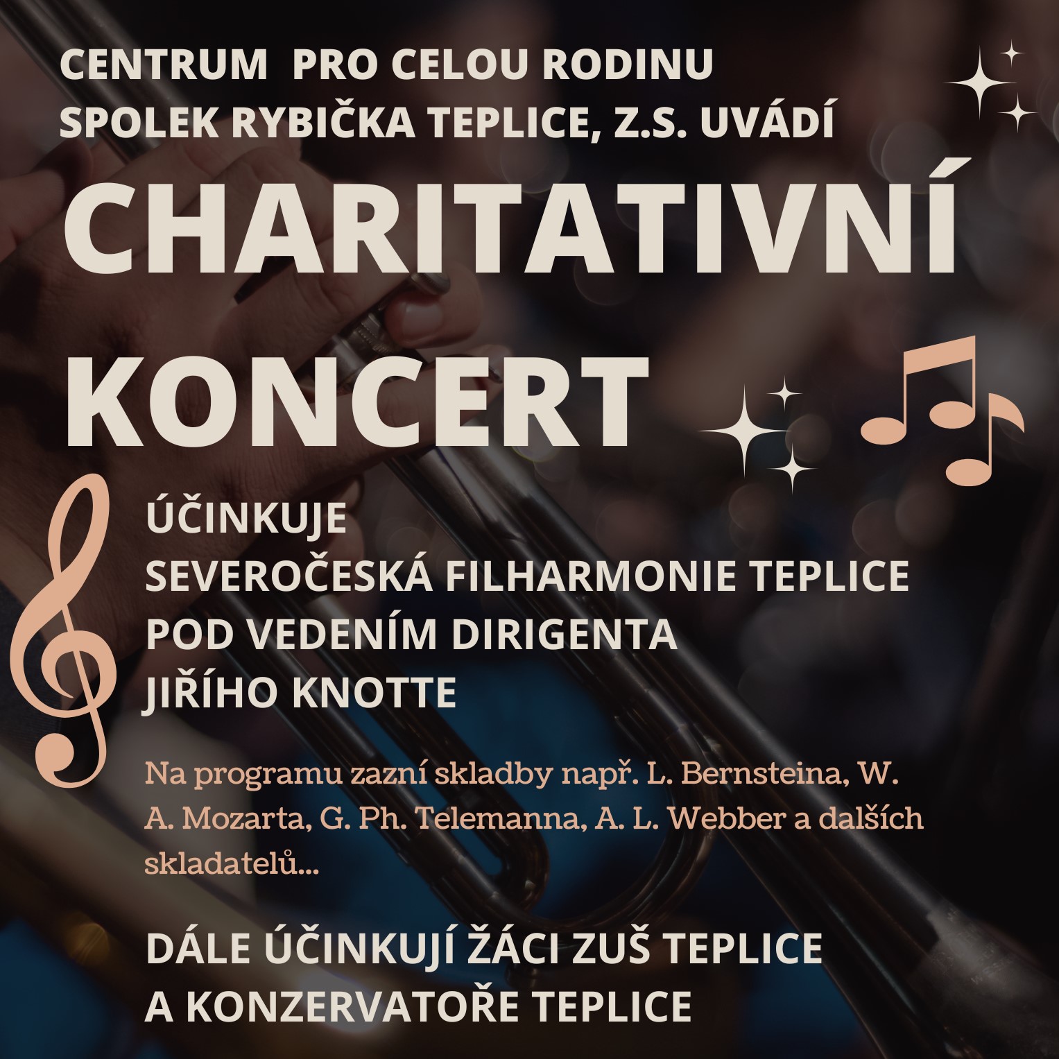 CHARITATIVNÍ KONCERT MELODIE PRO DĚTSKOU DUŠI