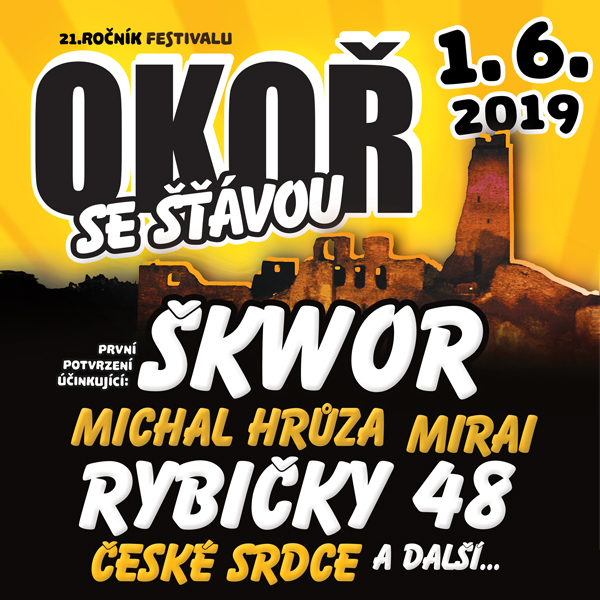 Okoř se šťávou 2019 - Open air festival