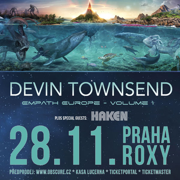 DEVIN TOWNSEND (CAN) + HAKEN (UK)