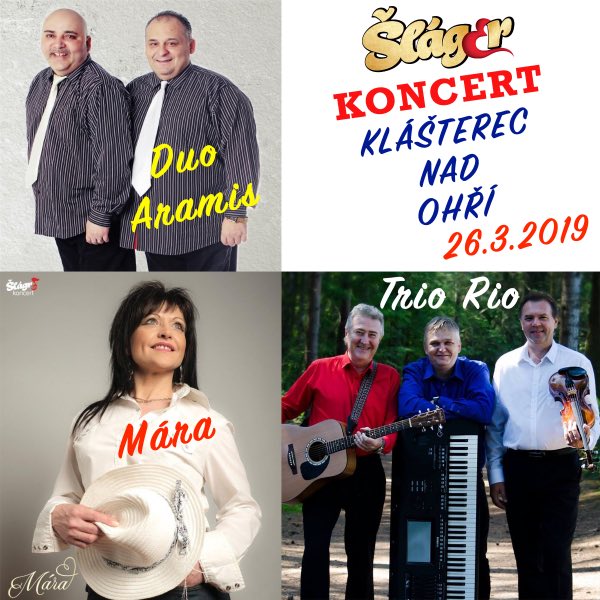 ŠLÁGR koncert Klášterec nad Ohří